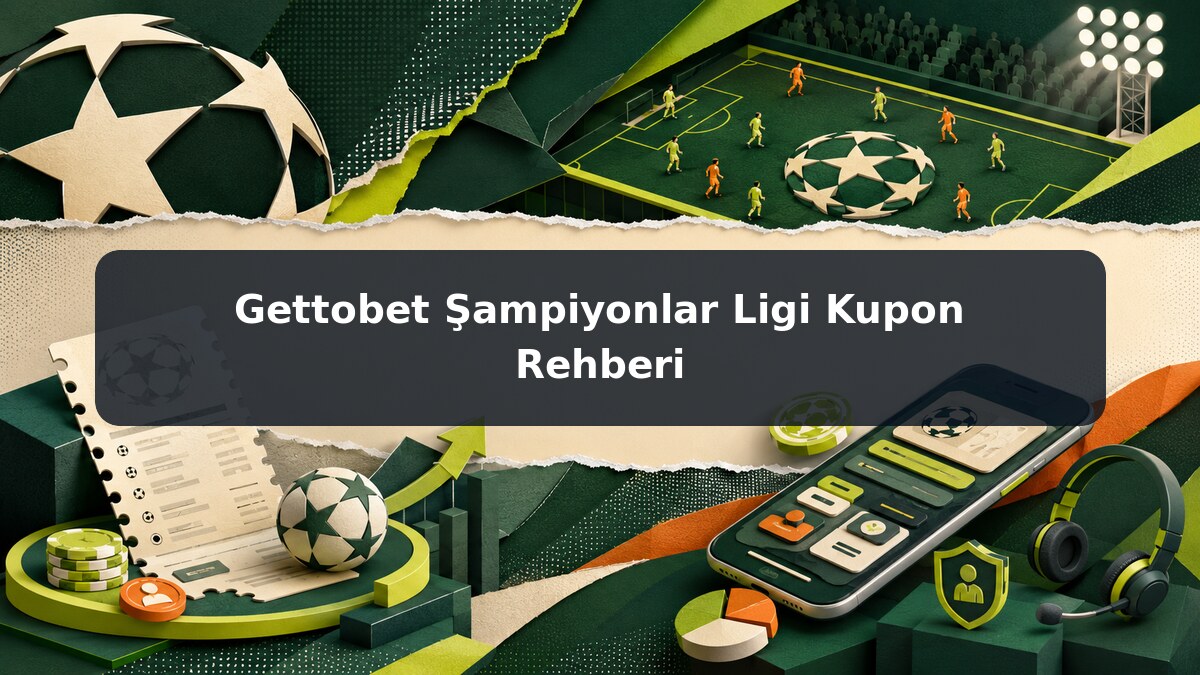 Gettobet Şampiyonlar Ligi Kupon Rehberi görsel rehberi